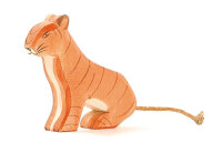 Tiger gross sitzend