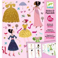 Sticker und Papierpuppen