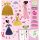 Sticker und Papierpuppen