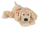 Schlenkerhund beige 40 cm
