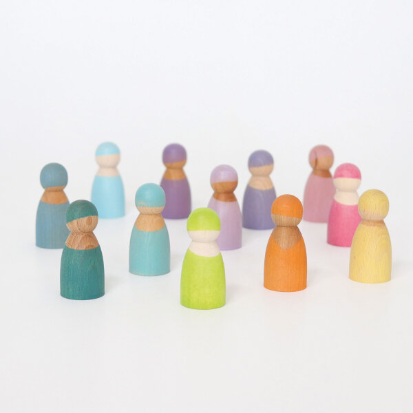 Pastel Rainbow  friends