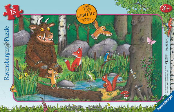 Puzzle Die Maus und der Grüffelo (15 Teile)