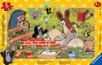 Puzzle der kleine Maulwurf und seine Freunde (15 Teile)