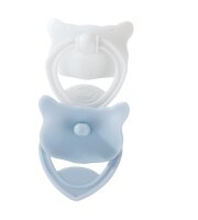 Schnuller blau/weiss