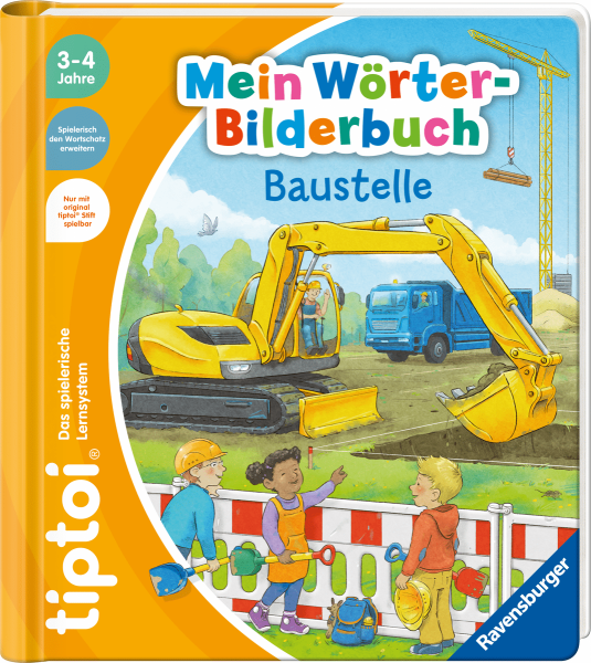 Mein Wörter-Bilderbuch Baustelle
