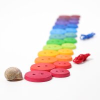 Große Regenbogen Knöpfe