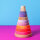 Stapelturm Neon Pink