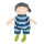 Puppe Brenda Bilipup Blau