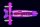 Mini Micro Deluxe Glow LED Frosty Pink