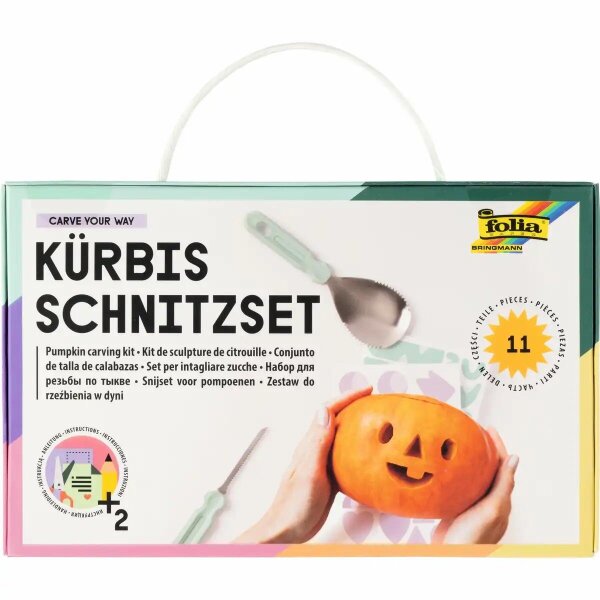 Kürbis Schnitzset