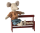 Bench, Mouse red