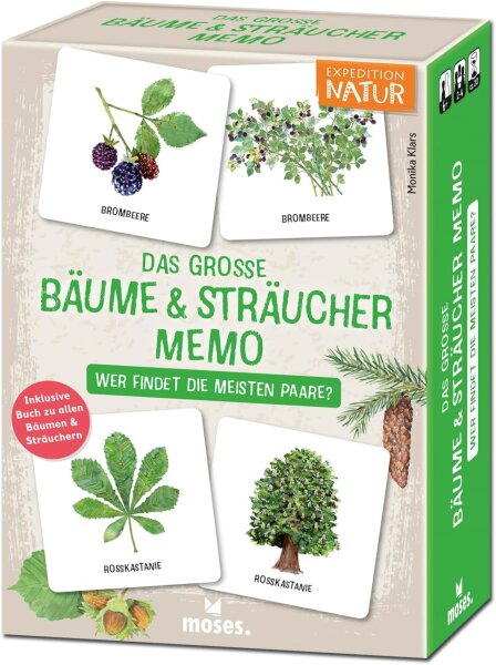Das grosse Bäume & Sträucher Memo