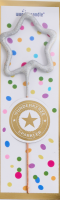 Stern mini Tricolor gold silber rosé Wondercandle® mini