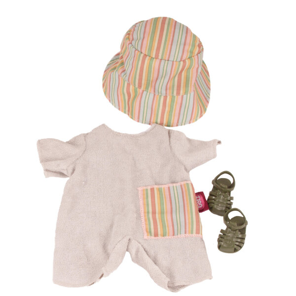 Babykpombi Streifen grün (30cm)