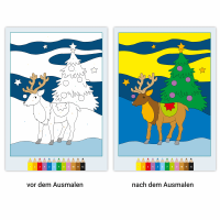 Creart Malen nach Zahlen Weihnachten