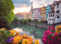 Ausflug nach Tübingen Puzzle (1000 Teile)