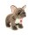 Französische Bulldogge stehend grau (30cm)
