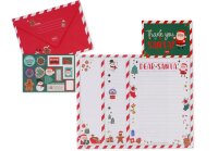 Set für Brief an den Weihnachtsmann