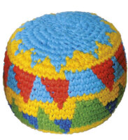 Bunter Ball gehäkelt