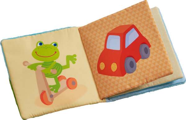 Stoffbuch Zauberfrosch