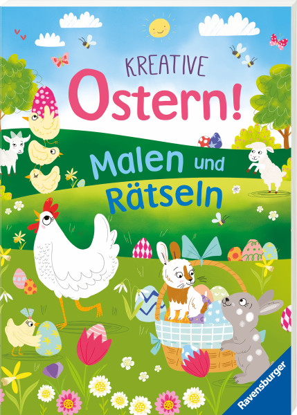 Kreative Ostern. Malen und rätseln