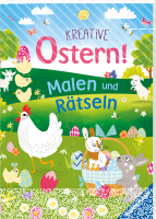 Kreative Ostern. Malen und rätseln