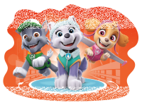 Paw Patrol 4 Large Puzzle