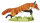 3D Papiermodell Fuchs
