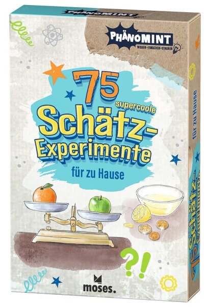 75 supercoole Schätz-Experimente für zu Hause