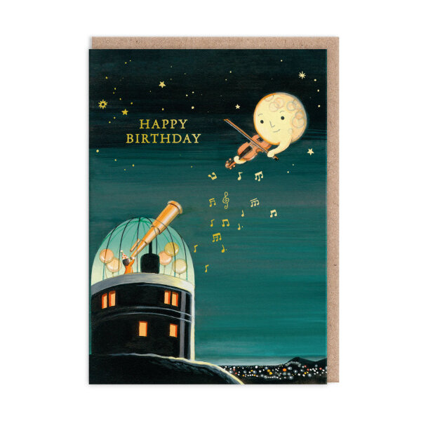 Happy Birthday (Sternwarte & Mond)