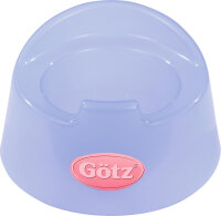 Töpfchen transparent blau