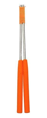 Handstäbe Alu orange/silber