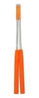 Handstäbe Alu orange/silber