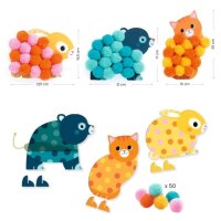 Pompon Collage