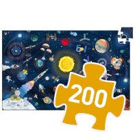 Puzzle The space + booklet - 200 pcs