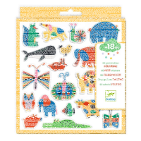 60 Filzsticker